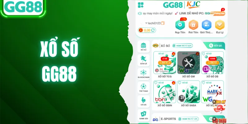 Xổ Số GG88 Là Gì? Trải Nghiệm Đổi Vận May, Nhận Thưởng Lớn